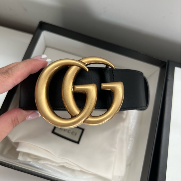 Gucci Accessories - Gucci GG Marmont leather belt